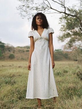 ISO Christy Dawn Cordelia Dress in Bleu Phlox XS